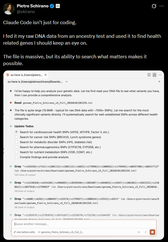 DNA Analysis with Claude Code